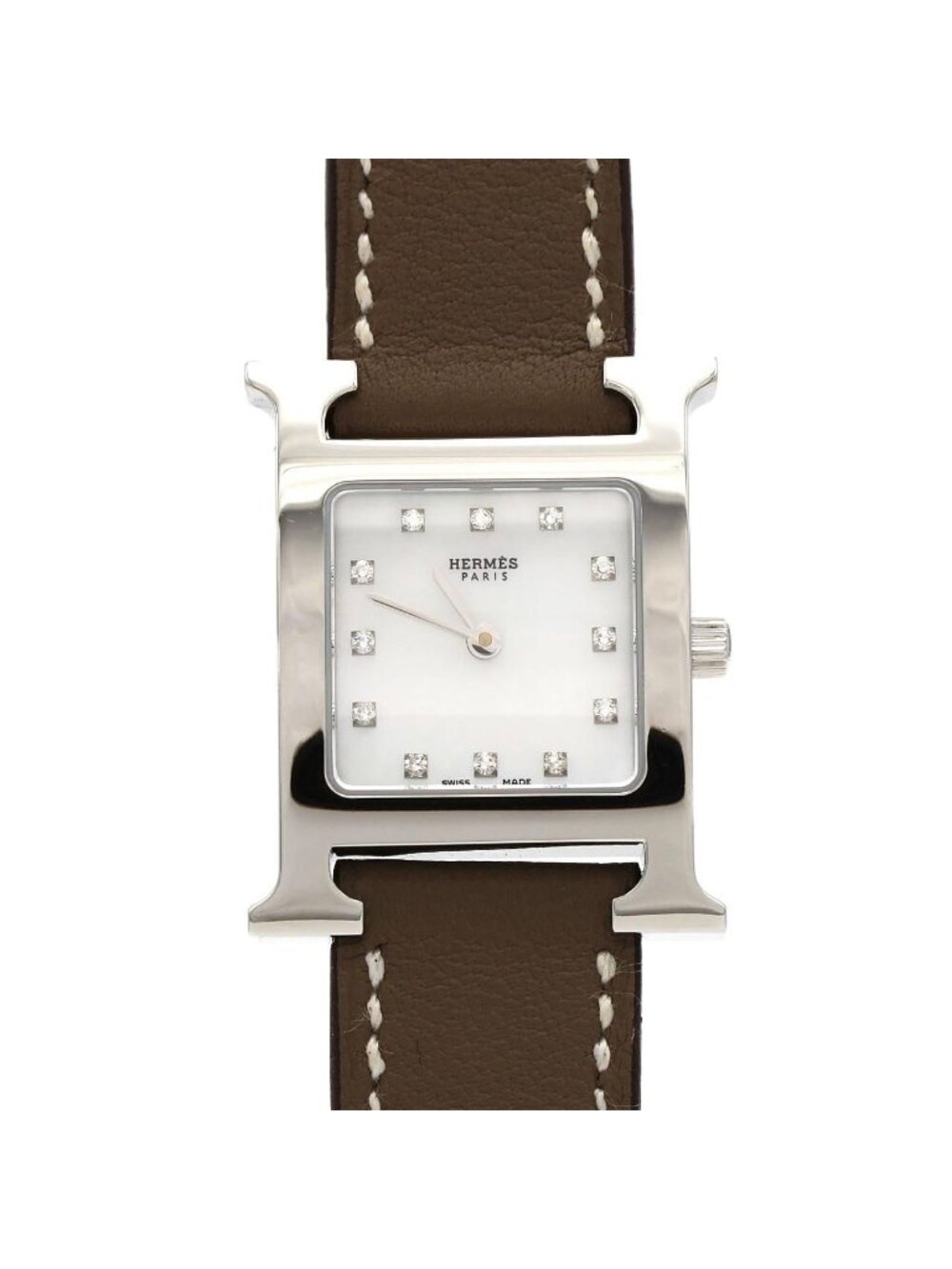 Hermes H Watch SS Quartz